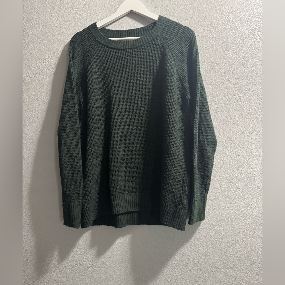Old Navy Men's Dark Green Crewneck Sweater